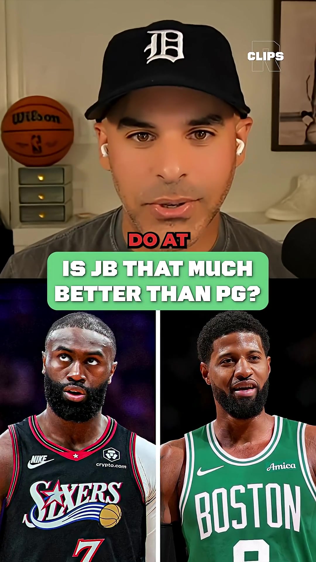 Ringer Pina What does Jaylen Brown do at basketball thats definitively better than what Paul George does at basketball Mann People are unbelievably disrespectful to Paul George hes been a better more versatile defender Hes a way better pick-and-roll processor He's a better shooter