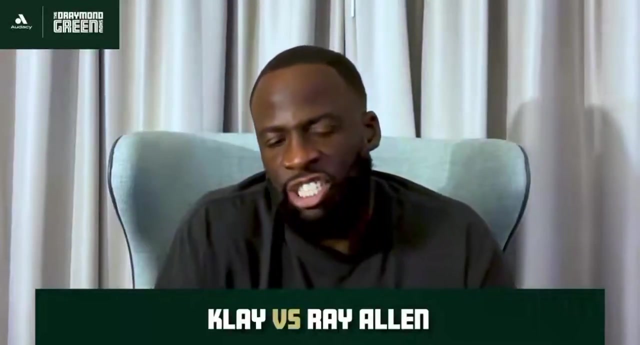 Green There was a 90 chance my brother Klay Thompson was going to leave Golden State and go elsewhere and test that number 1 option thing out Unfortunately he got hurt