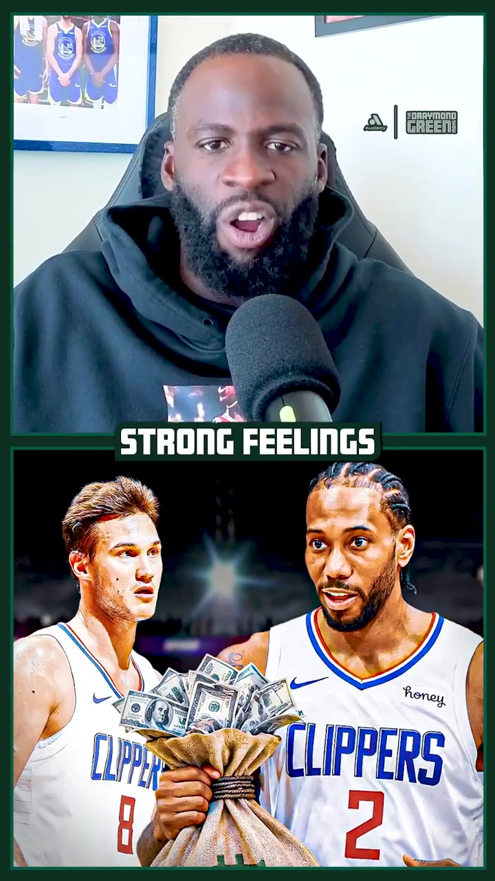 Draymond reacts to Gallinari's comments about Kawhi Wishing the NBA took 50 million from a player is disgusting so for him to act like Kawhi ruined his career that's bullshit Gallinari was extremely talented but was known for being a little lazy the word around him is that he didn't really care