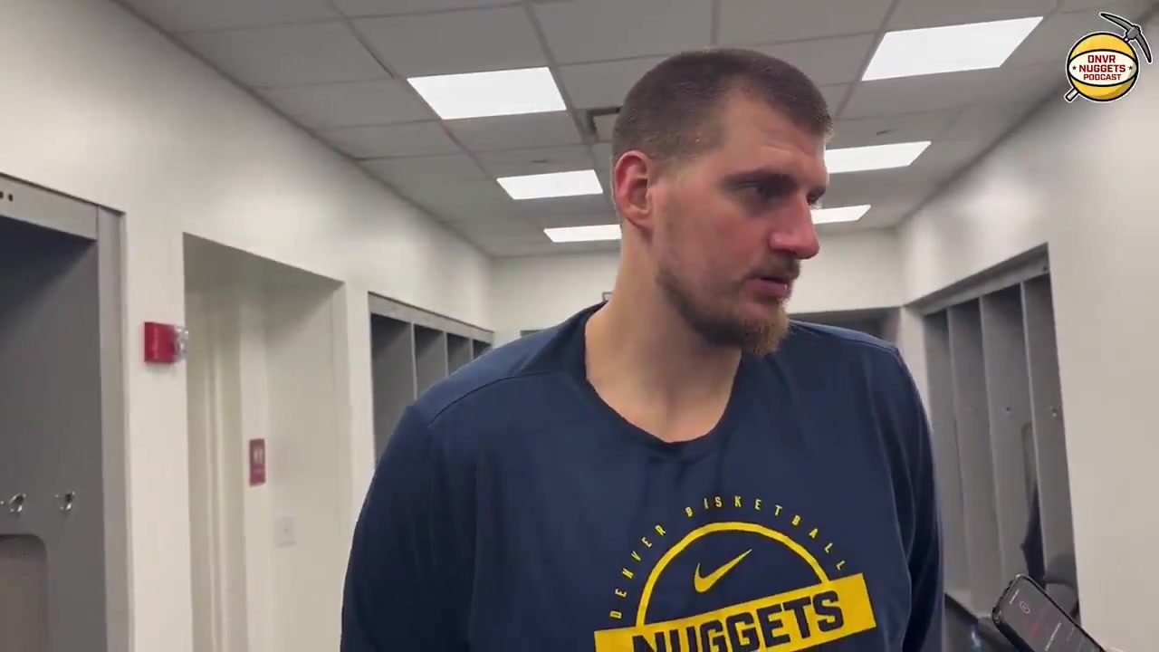 Nikola Jokic's thoughts on the last play of the game vs the Dallas Mavericks I think it's the right play to do and I would do it again