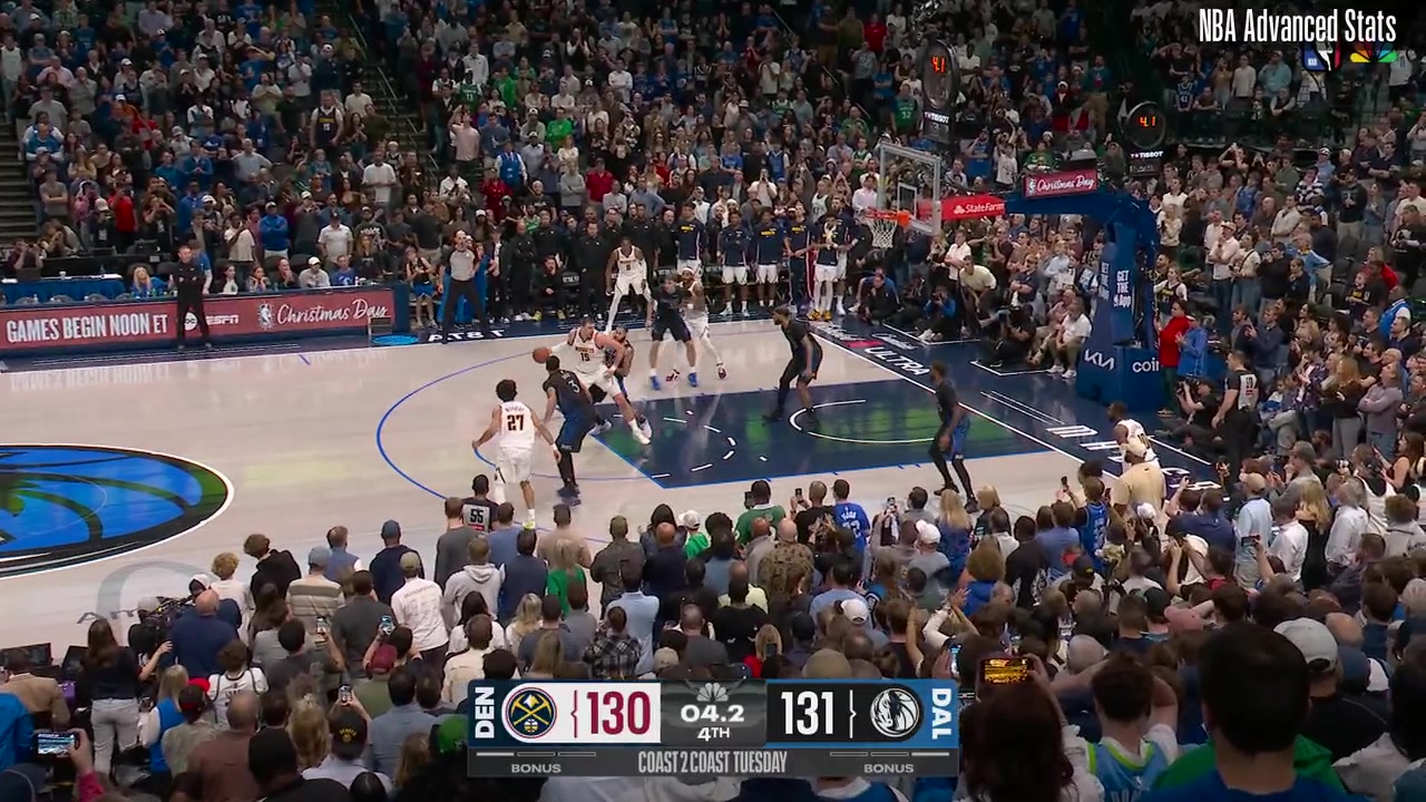 L2M states Jokic traveled on his pass to Watson in the corner Jokic DEN gathers the pass with a jump stop after which he may establish either foot as his pivot He moves his left foot establishing his right as his pivot foot and he does not maintain his pivot foot before releasing the pass