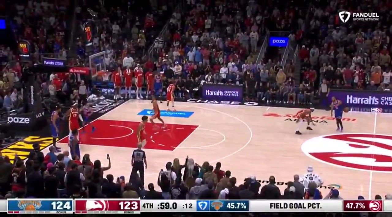 Nickeil Alexander-Walker steal and score to take the lead