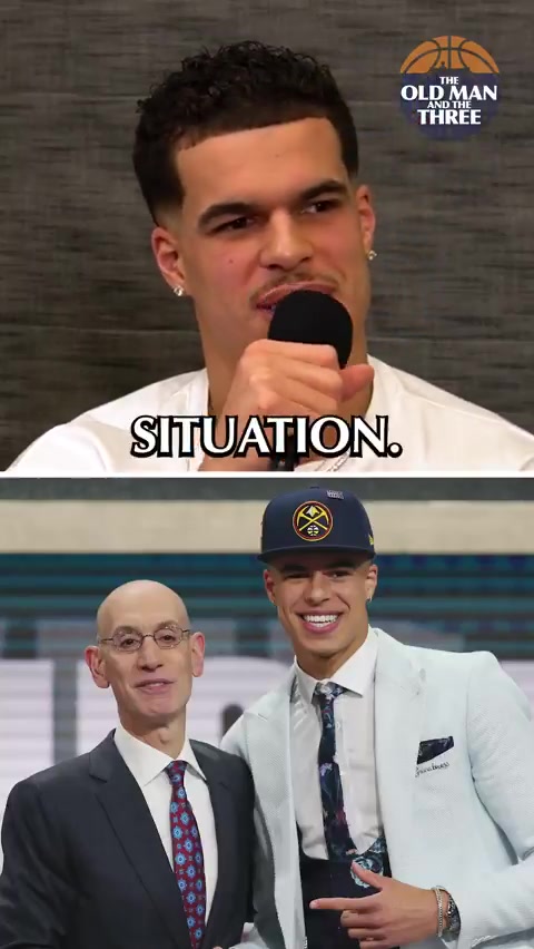 Michael Porter Jr talks about when he accidentally leaked Adam Silvers number on Snapchat as a rookie Im thinking Im getting kicked out the league They had me walk up there in front of all these guys and apologize That was the most embarrassing time of my life