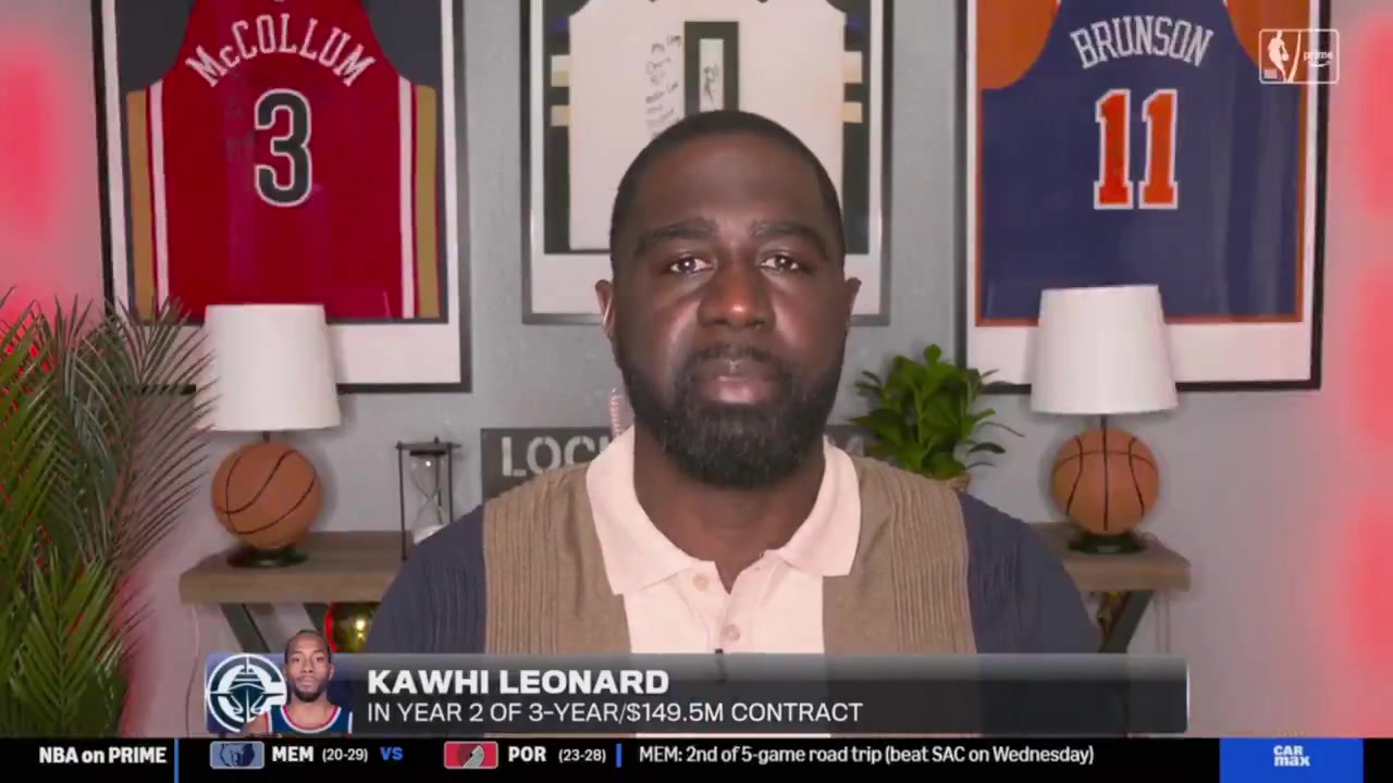 Haynes Teams were calling the Clippers to try and pry Kawhi Leonard away at the trade deadline Leonard is focused on finishing the season strong and will discuss his future with the franchise in the Summer