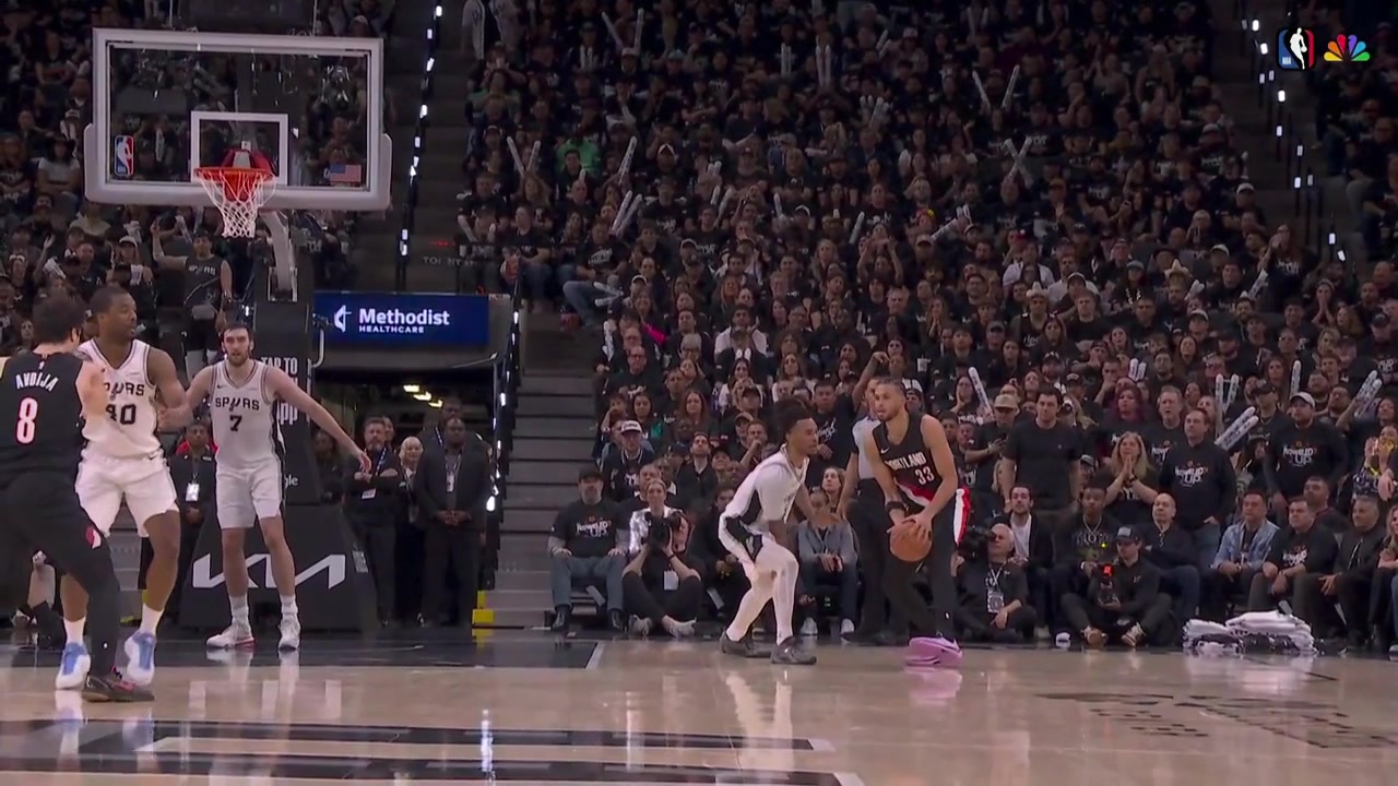 Injury Contact with Deni Avdija causes injury to Harrison Barnes