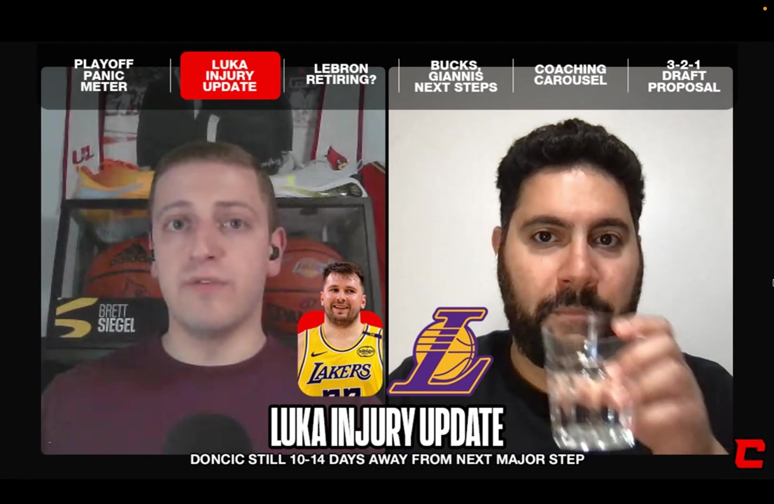 Siegel He went over to Europe to get treatment on his hamstring he came back over and it didnt really change his timeline at all He has not resumed normal practicing The earliest he could possibly return to the court is if they returned home for Game 3 and 4
