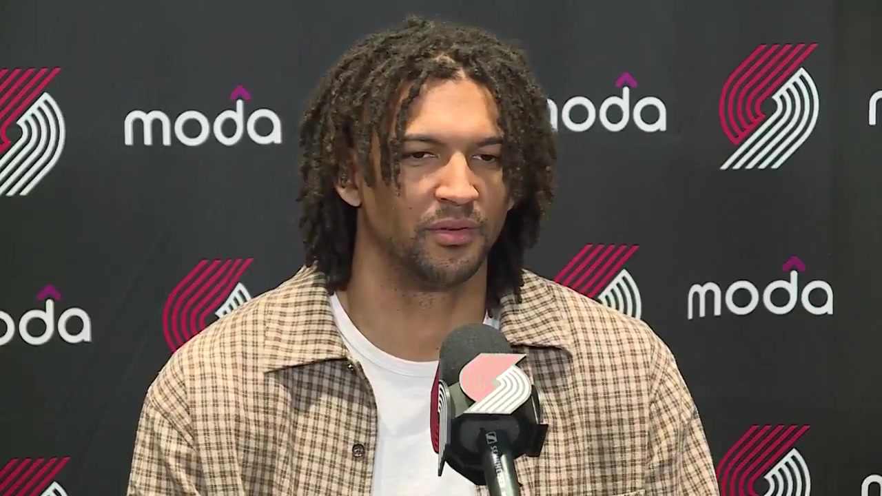 Matisse Thybulle on the job Tiago Splitter did this season There's a term where if its late in the shot clock and someone throws you the ball and you have to shoot it they call it a grenade In a sense that's kind of what Tiago was thrown As far as Im concerned Tiago did an amazing job