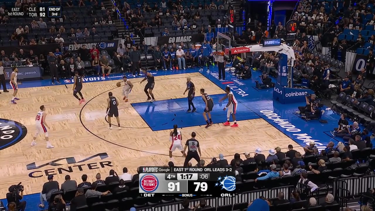 Tobias Harris hits the dagger floater and the Pistons will force game 7 in Detroit tying the series at 3-3After huge comeback tonight coming back from down 24