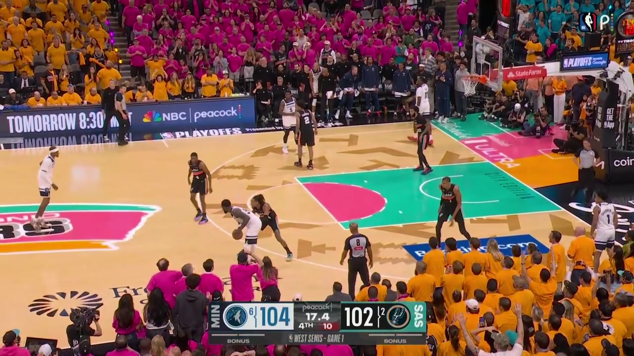 Minnesota wins game 1 after a missed 3 by Champegnie