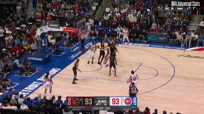 Three straight All Star connections that stopped the Cavaliers comeback in Game 1 2nd round of NBA playoffs 2026