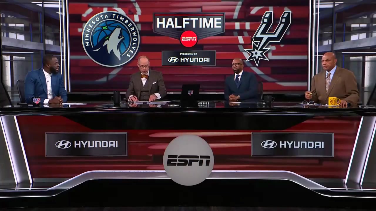 Inside the NBA - Podcasting and defensive legend Draymond Green talks about how to guard Wemby Barkley also chimes in with a quick joke about Golden State not making the playoffs