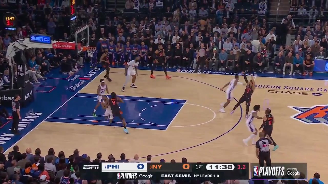 Kelly Oubre Jr full highlights vs New York Knicks 102-108 L - Game 2 - Eastern Semifinals - 2026 NBA Playoffs19 Points on 612 FG 36 from 3 44 FT 5 Rebounds 2 Assists 1 TOV 1 Steal and a - of -8 worst in game in 3949 minutes played