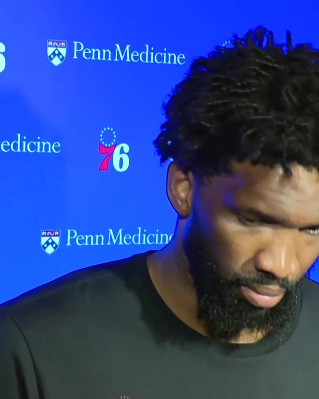 Joel Embiid talks refs after falling down 3-0 to NY They shot 32 free throws we had 16 We're not a team that shoots a lot of threes We attack put the ball on the ground I don't know I guess it's good when New York wins so we've just got to have that mentality of just not fouling I guess