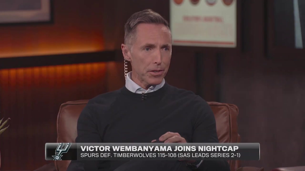Victor Wembanyama on his pick for the UEFA champions league final Arsenal vs PSG PSG of course at least theyre going to make it fun cause I know Arsenal aint