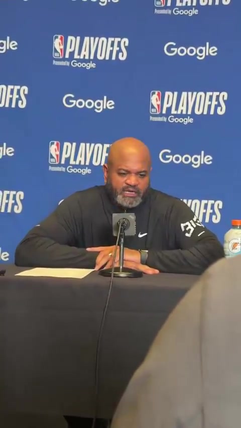 JB Bickerstaff like every other coach and player these playoffs bitched about the refs postgame