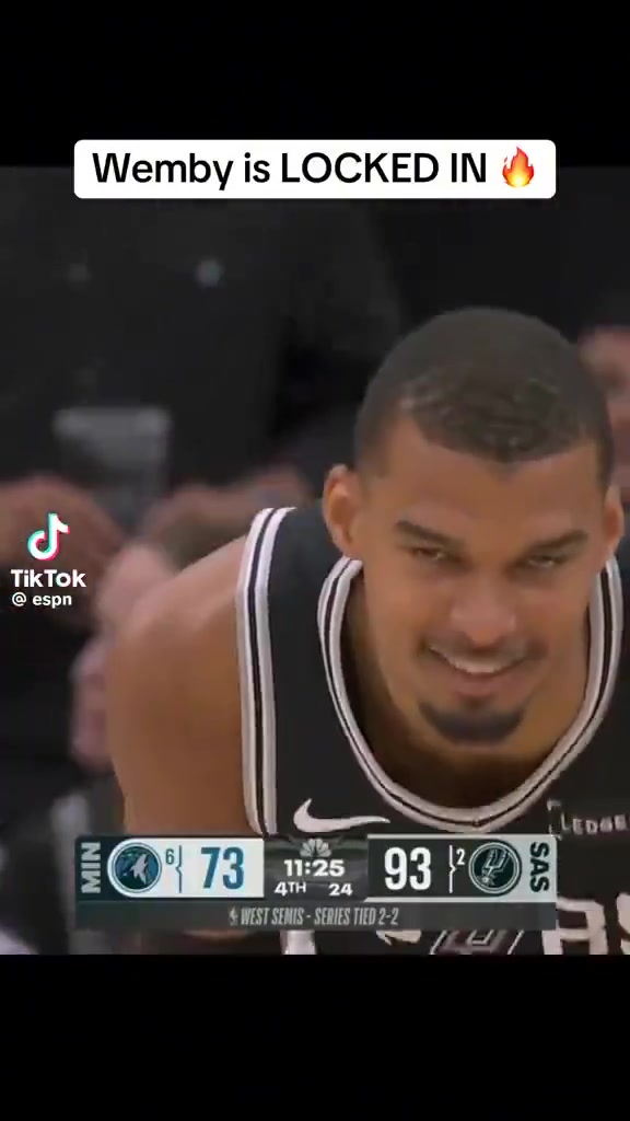 Wemby looking like heat bron