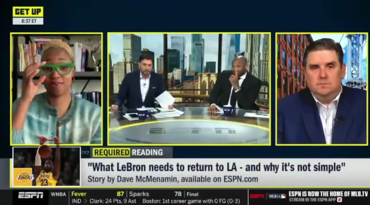 Windhorst Hes only worth 30M instead of 50M youre not getting that from LeBron James LeBron James doesnt believe in that and I dont expect him to accept that If youre the Lakers and if you force LeBron to leave hell go somewhere else and play for less money