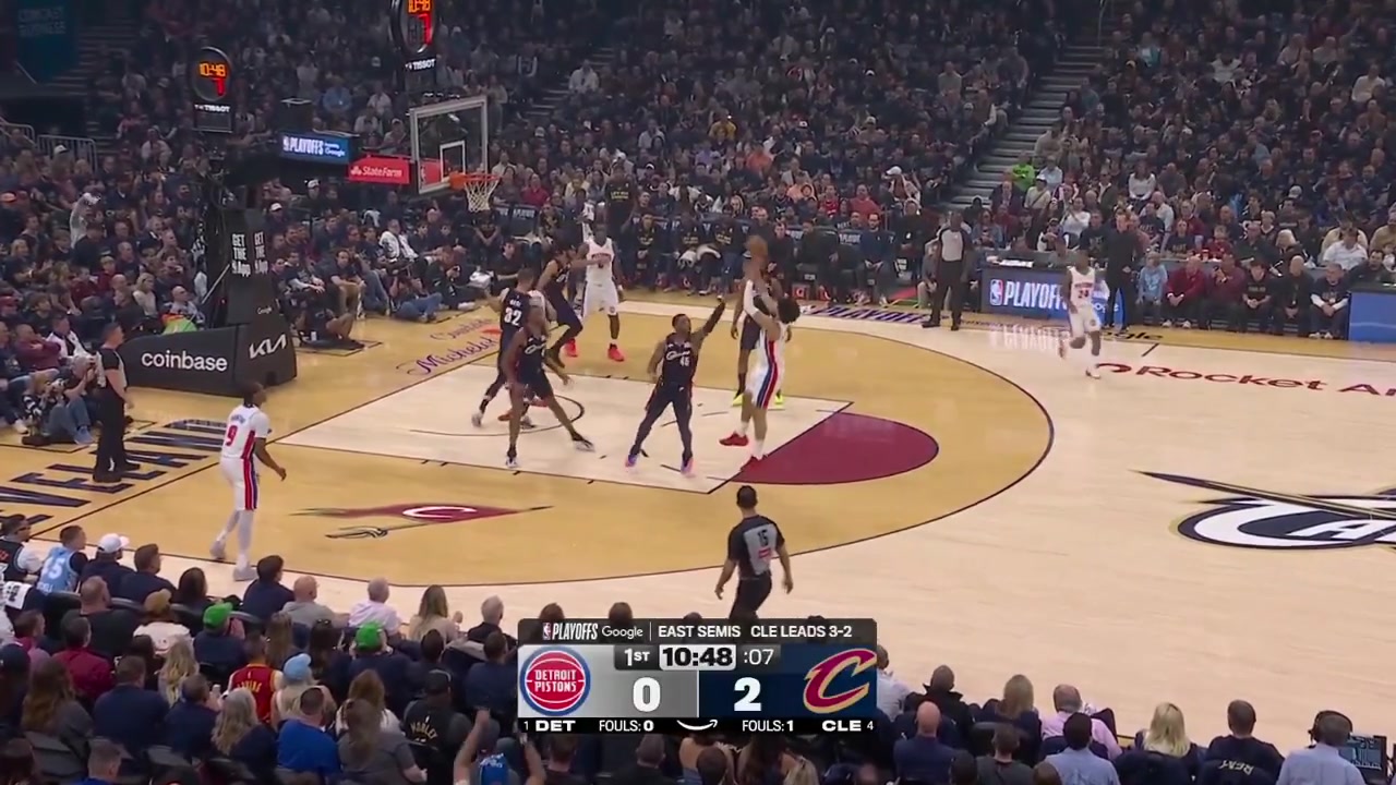 Ausar Thompson full highlights vs Cleveland Cavaliers last night 115-94 W - Game 6 - Eastern Semifinals - 2026 NBA Playoffs10 Points on 46 FG 01 from 3 23 FT 9 Rebounds 5 Off Rebs 4 Assists 2 TOV 4 Steals 1 Block 6 PG and a - of 12 in 2421 minutes played