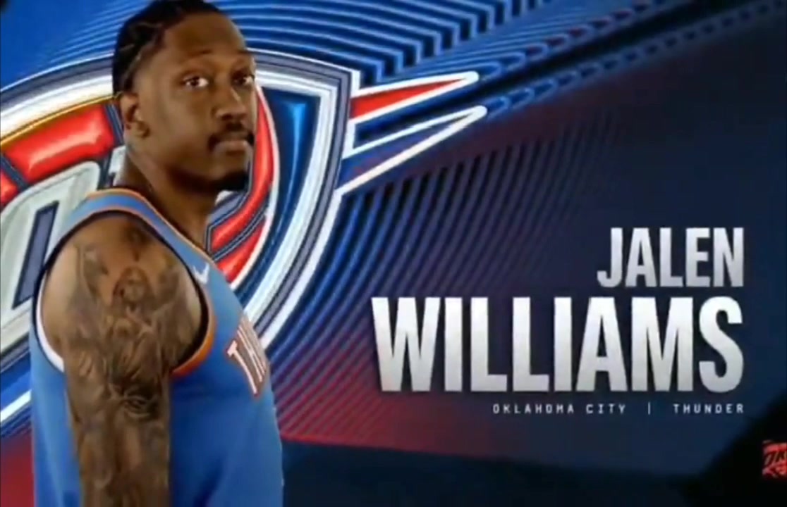 ESPN graphic featuring Jalen Williams