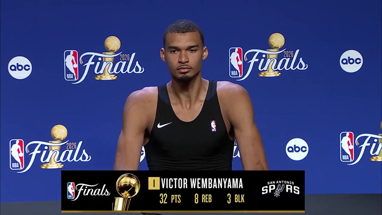 Wemby on if hes a villain at Madison Square GardenI guess Im nowhere on Trae Youngs level though