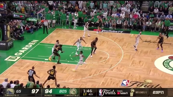 4 years ago Steph Curry dropped 43 points in Game 4 to tie the series up