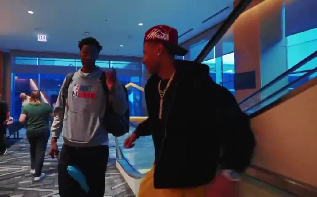 Jeremiah Fears responds to AJ Dybantsa's comments about Pelicans having a bad record That's cause we had no bigs