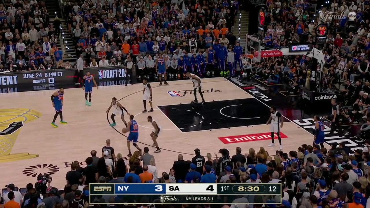 High-lowlight Wemby gets his third block less than 4 mins into the game DeAaron Fox smokes the layup