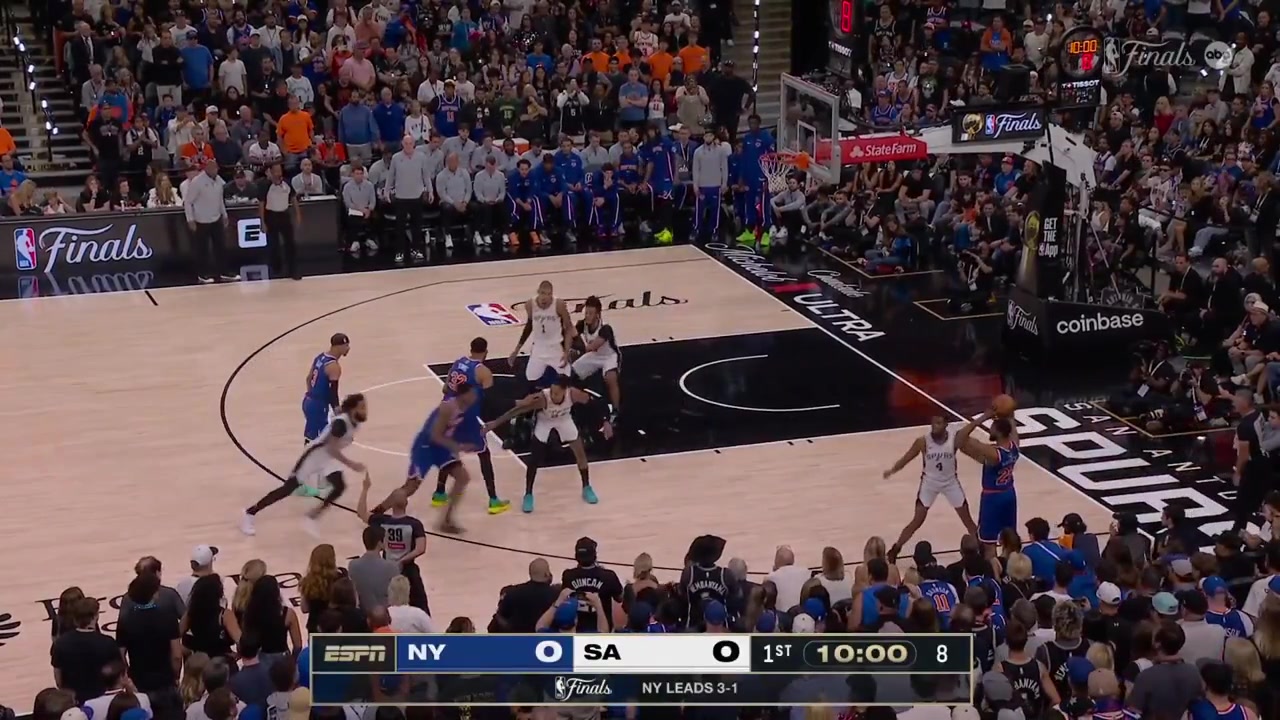 De'Aaron Fox full FOOTAGE vs New York Knicks last night 94-90 L - Game 5 of the 2026 NBA Finals7 Points on 315 FG 200 18 from 3 125 NO rebounds 5 Assists 1 TOV 2 Steals 2 PF and a - of 1 in 3646 minutes played