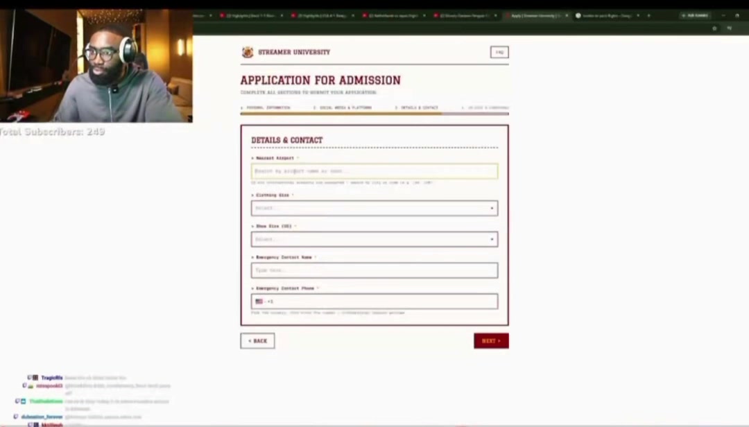 Jaylen Brown applying for Streamer University by Kai Cenat