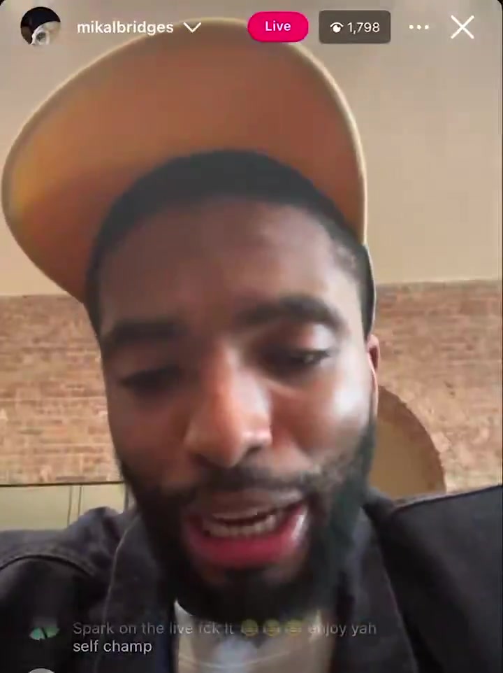 Mikal Bridges says Becky Hammons 1A comments fueled Jalen Brunson to win a championship