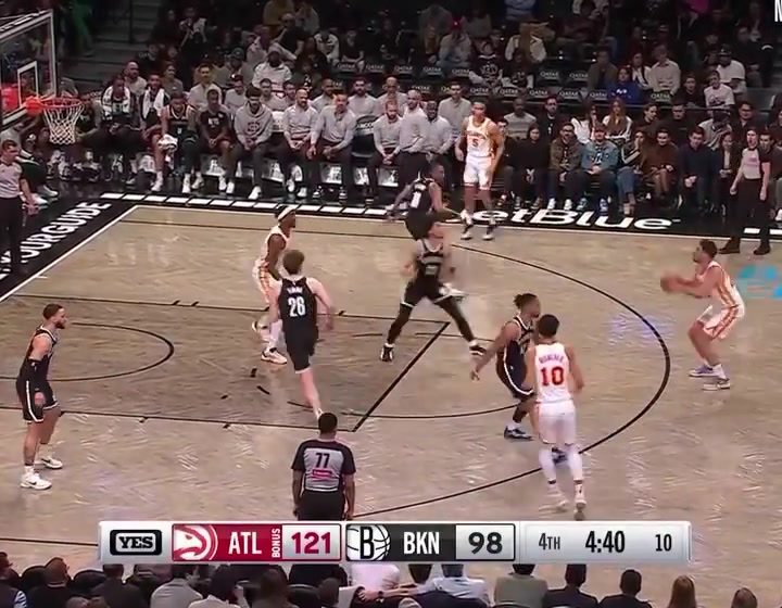 Every Georges Niang field goal to extend the lead to 26 points