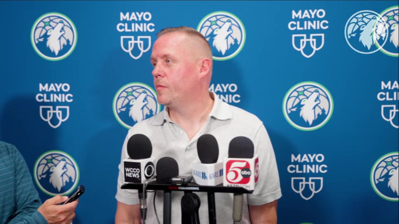 Two days ago a reporter asked Timberwolves GM Tim Connelly how the team could improve its ballhandling and playmaking without a point guard and if the team would have to do it collectively Connelly responded Well you can acquire a point guard certainly and laughed