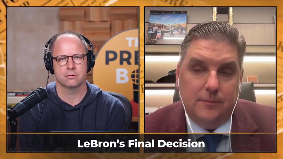 The Press Box Brian Windhorst on LeBron He was chasing the figurative ghost with Jordan and now he has to play against a literal ghost the spirit of Bryant He would have never equaled Kobe in Lakers fans' eyes people are at that statue 247