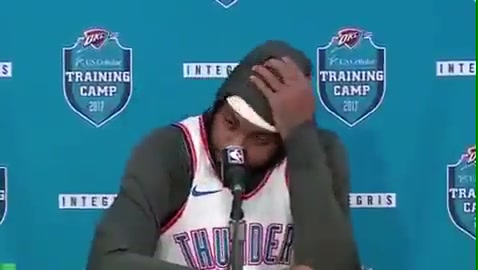 Carmelo laughs incredulously when asked about the possibility of coming off the bench creating an iconic sound bite