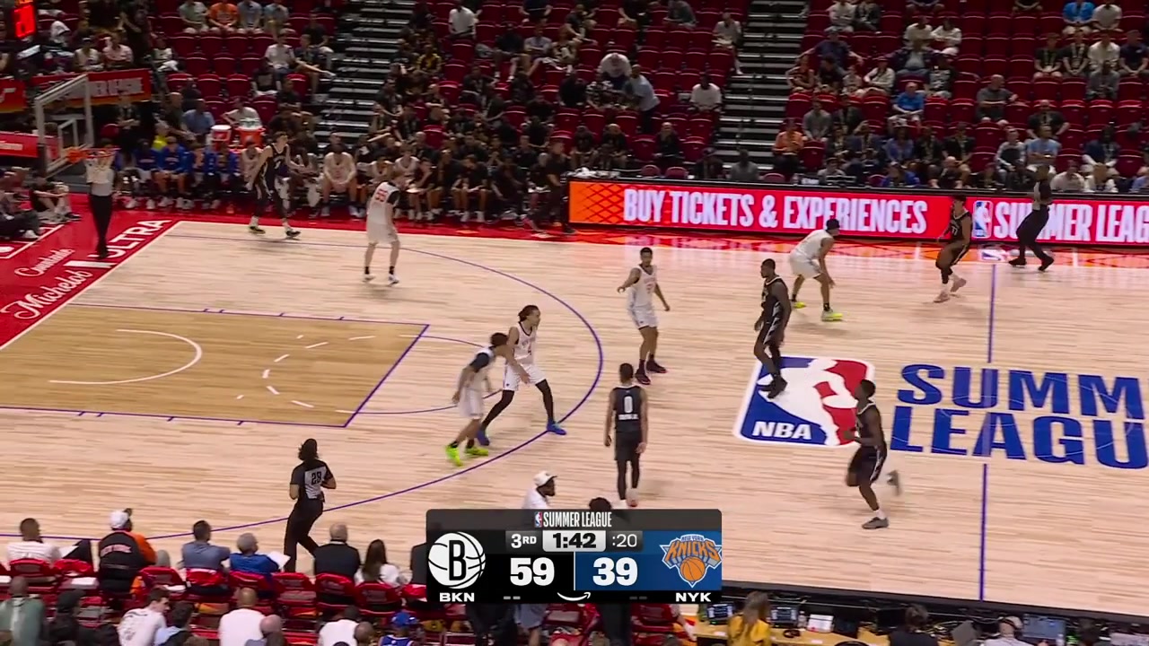 Mikel Brown Jr with a nice fadeaway jumper off the spin move Pacme Dadiet with a corner 3 Dain Dainja with a nice lefty finish and then the hook shot off the offensive reboundMikel Brown Jr hits the triple at the end of the 3rd quarter