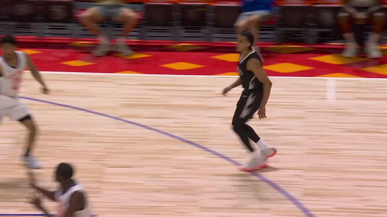 Mikel Brown Jr mic'd up during the Nets vs Knicks Summer League game