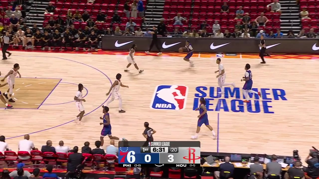 Labaron Philon with the jumper and then the floater over the defender to give him 4 points with a replay