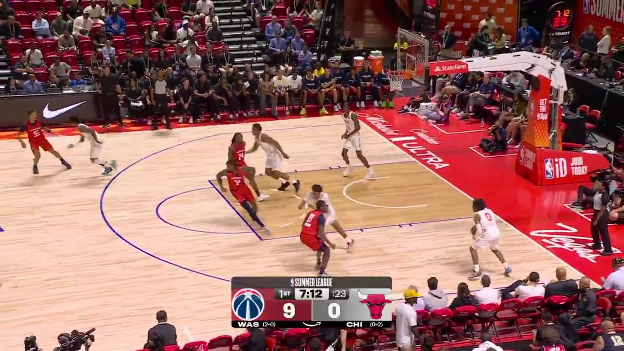 Caleb Wilson full highlights vs Washington Wizards last night 99-87 W - Las Vegas Summer League19 Points on 715 FG 467 26 from 3 11 FT 8 Rebounds 2 Off Rebs 3 Assists 3 TOV 1 Block 3 PF and a - of -1 in 2351 minutes played