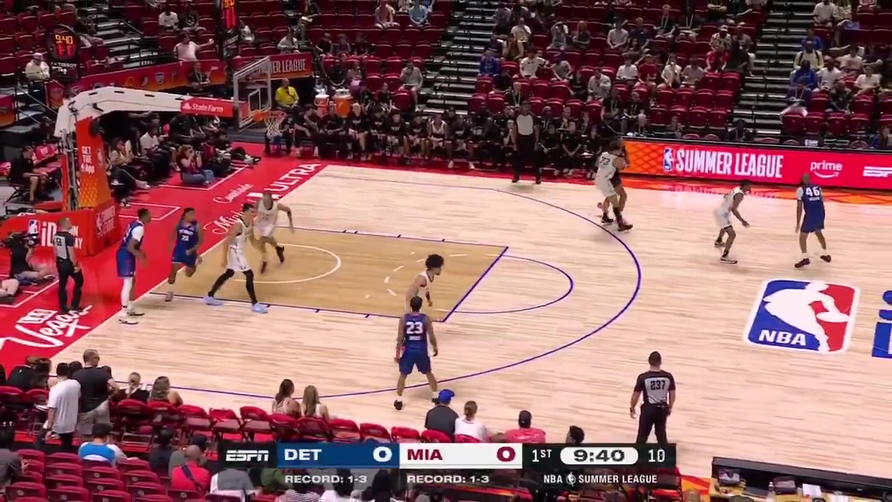 Tre Donaldson full highlights vs Detroit Pistons 101-87 W - Las Vegas Summer League20 Points on 812 FG 667 34 from 3 750 11 FT 8 Rebounds 10 Assists 7 TOV 4 PF and a - of 12 in 3712 minutes played