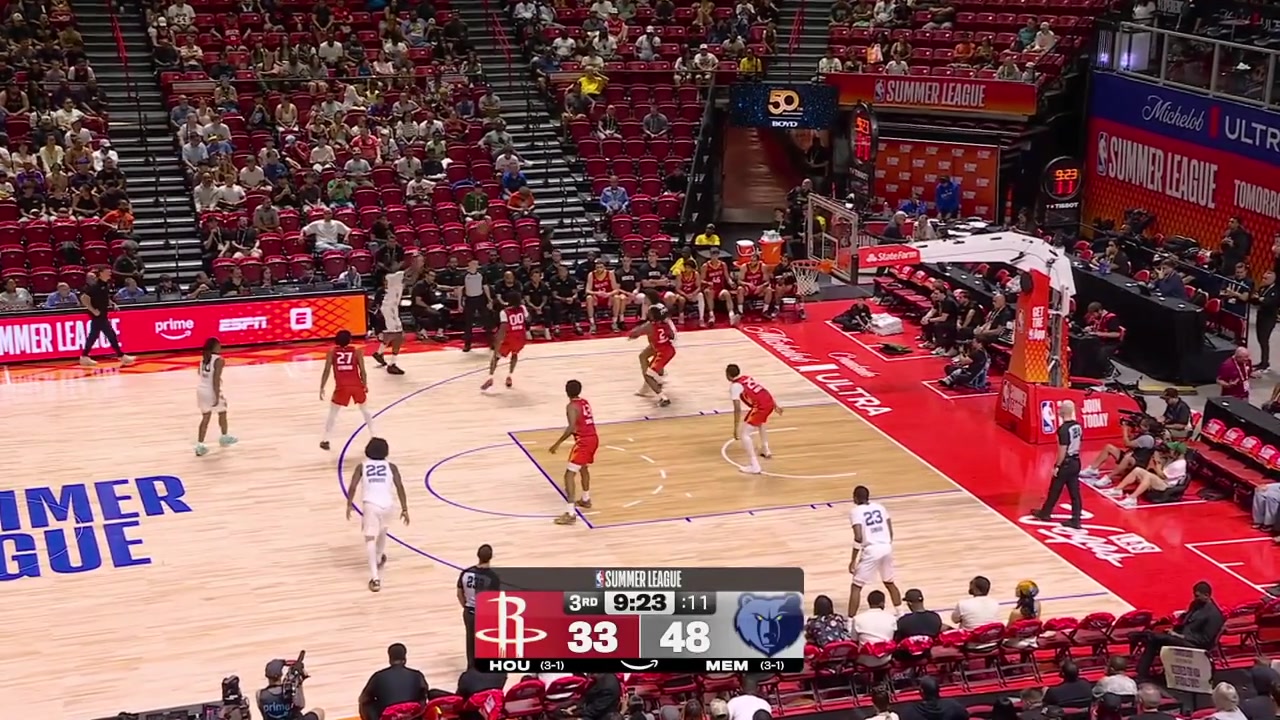 Cameron Boozer with the cross pass to a corner 3 by Cedric Coward