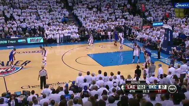 Thunder vs Clippers 2014 WCSF Game 5 OKC comes back from down 7 with 50 seconds left to win