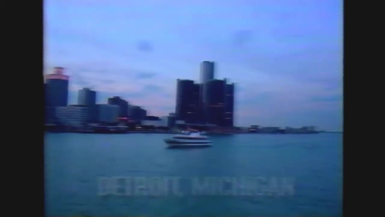 1990 NBA Finals - City of Detroit Intro ft Pistons arriving by car June 7 1990