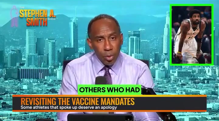 Stephen A Smith Publicly Apologizes To Kyrie Irving In my opinion particularly hindsight-wise it didn't make him stubborn or selfish It made him brave Kyrie Irving did nobody wrong We did him wrong I did him wrong And for that I'm sincerely sorry