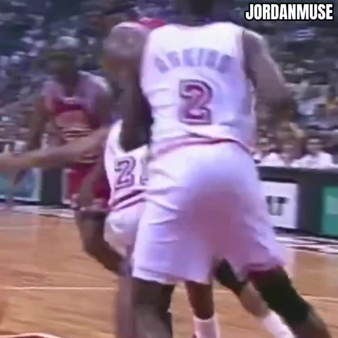 Michael Jordan drops 56 points in Game 3 of the first round against Miami completing the sweep while averaging 45 PPG on 61 shooting without attempting a single three 1992