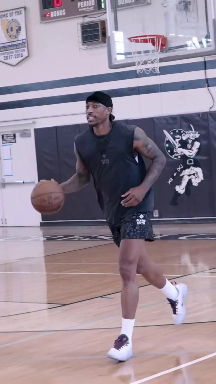 Private runs featuring DeMar DeRozan JJJ LeBron Jalen Johnson Deandre Jordan Peyton Watson etc