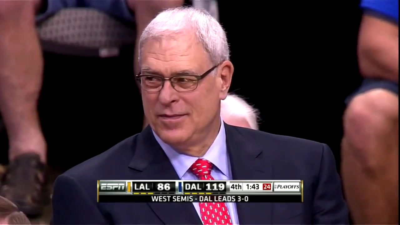 The Mavericks crowd sings Na Na Hey Hey Kiss Him Goodbye as the Lakers get swept in a Game 4 blowout during the 2011 Western Conference Semifinals