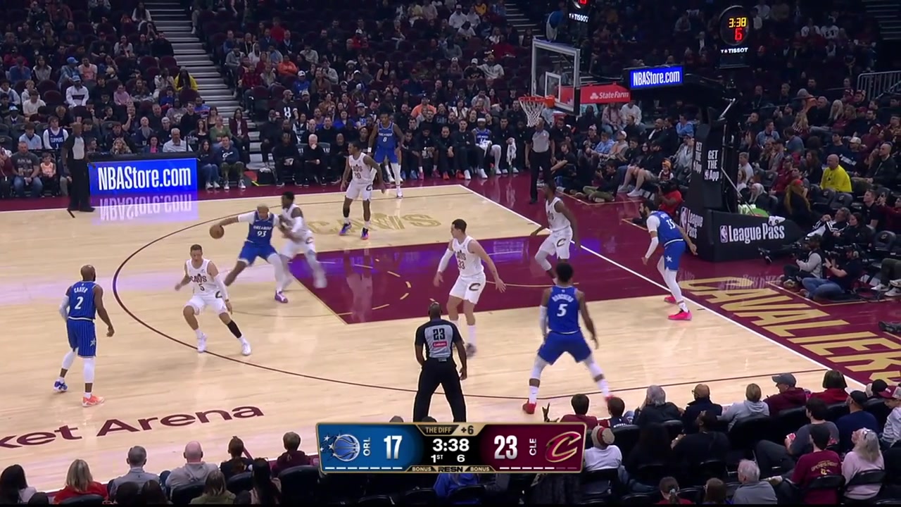 Mario Hezonja blocks Jamal Cain under the rim and sprints down … - NBAclips