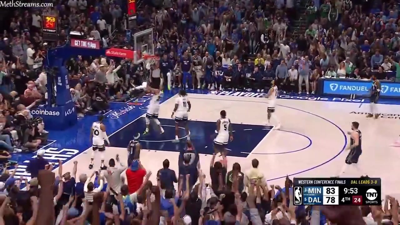 Luka finds Derrick Jones Jr who FINISHES all over Gobert