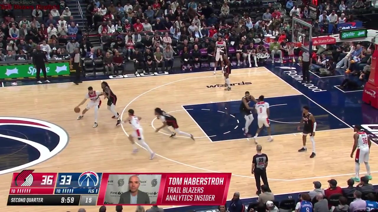 Shaedon Sharpe insane dunk of the year vs the Wizards with replays Multi-broadcast - EN1EN2EN3EN4 The radio broadcasts are synced up with their affiliated team's TV broadcast