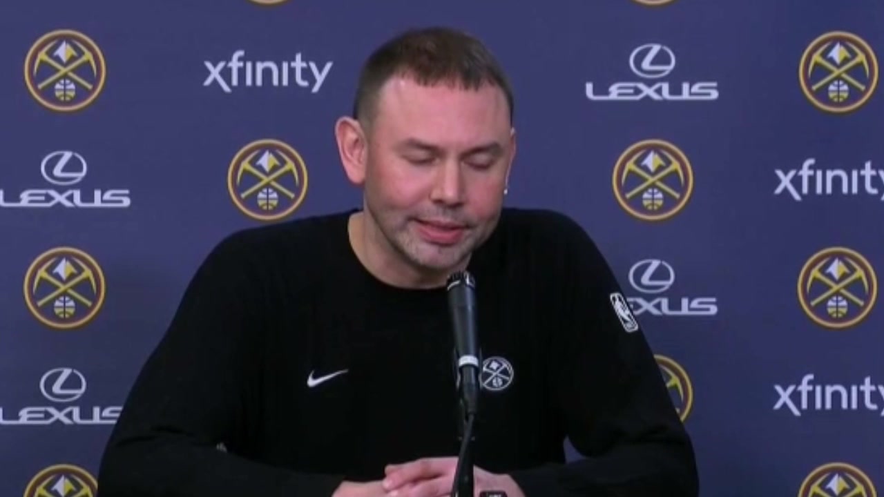 David Adelman on Nikola Jokic's injury This is part of the NBA It sucks but hoping for the best tomorrow